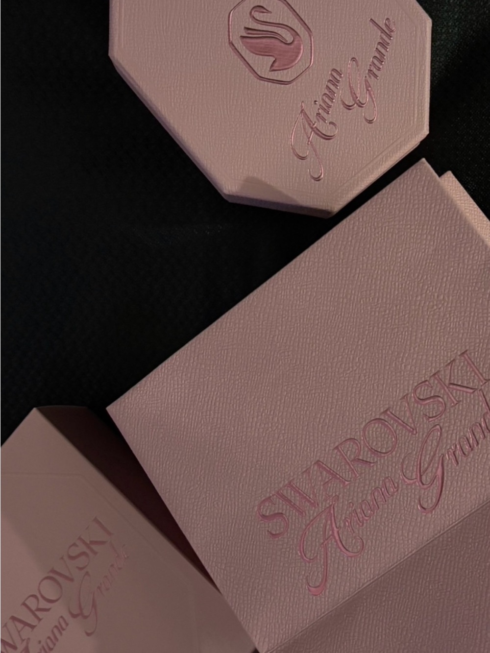 Ariana Grande Pink Bracelet  Box and Bag